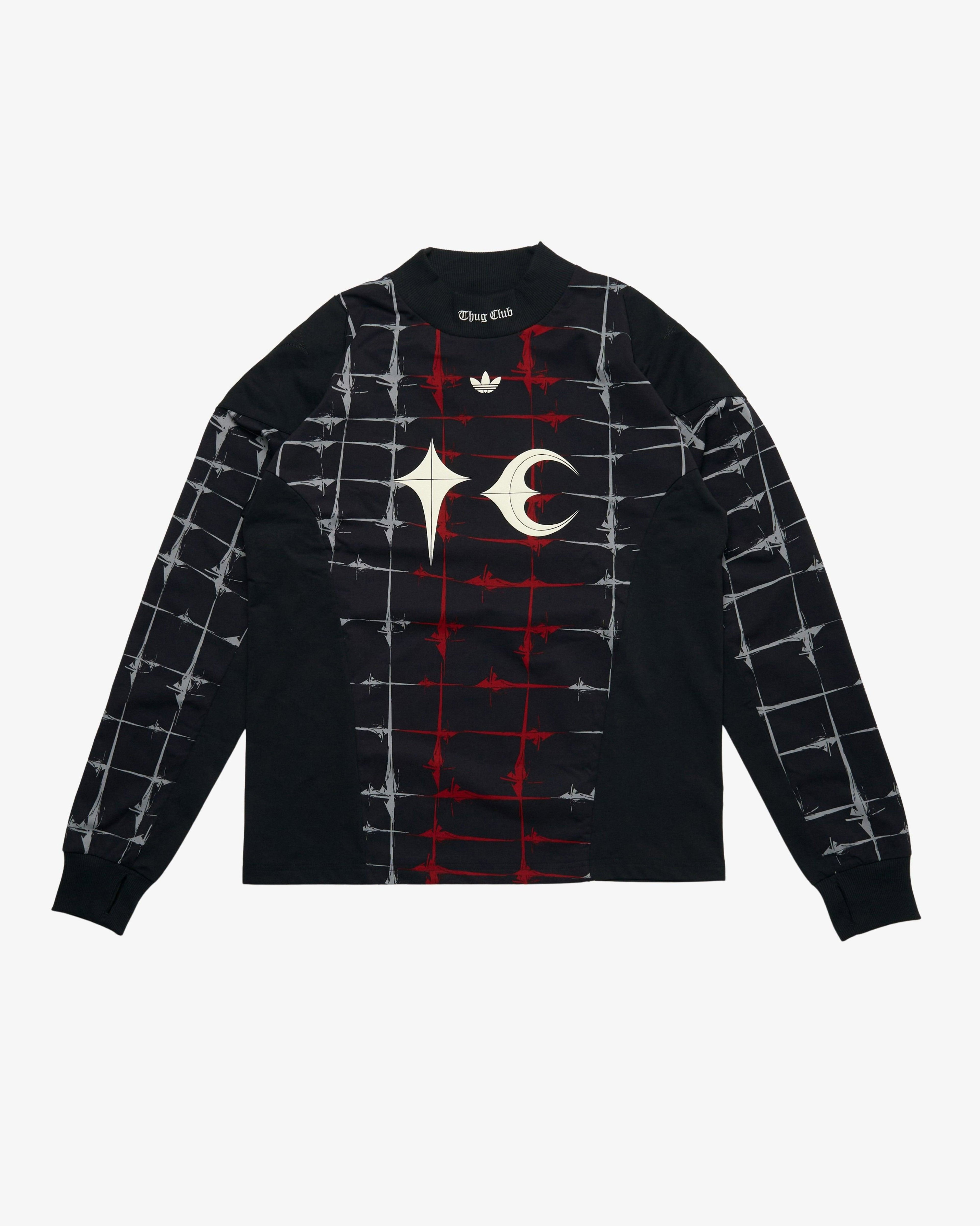 Adidas - Men's Thug Club Goalie T-Shirt Long Sleeve - (Black) by ADIDAS