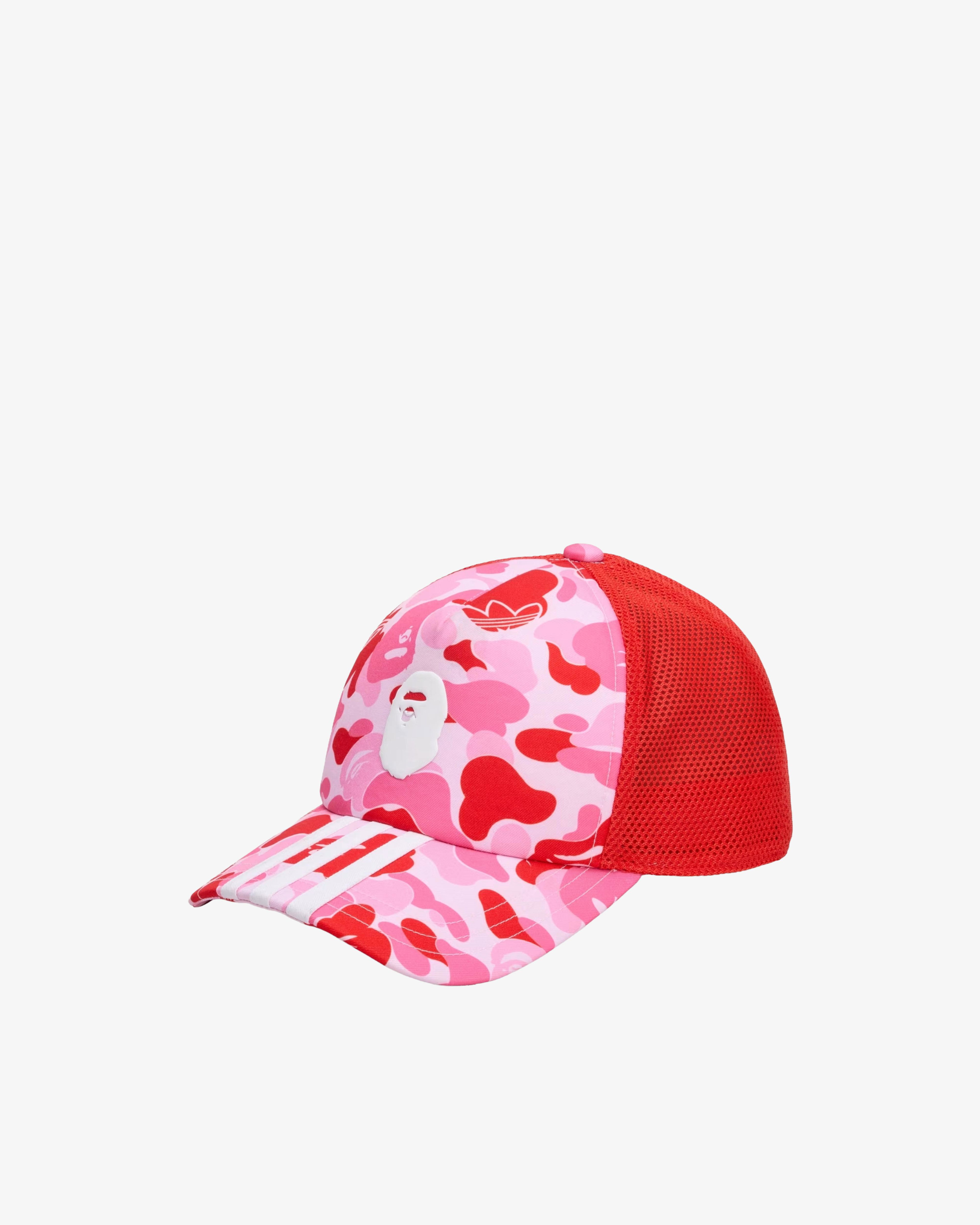 Adidas - Men's Trucker Cap Bape - (Pink) by ADIDAS