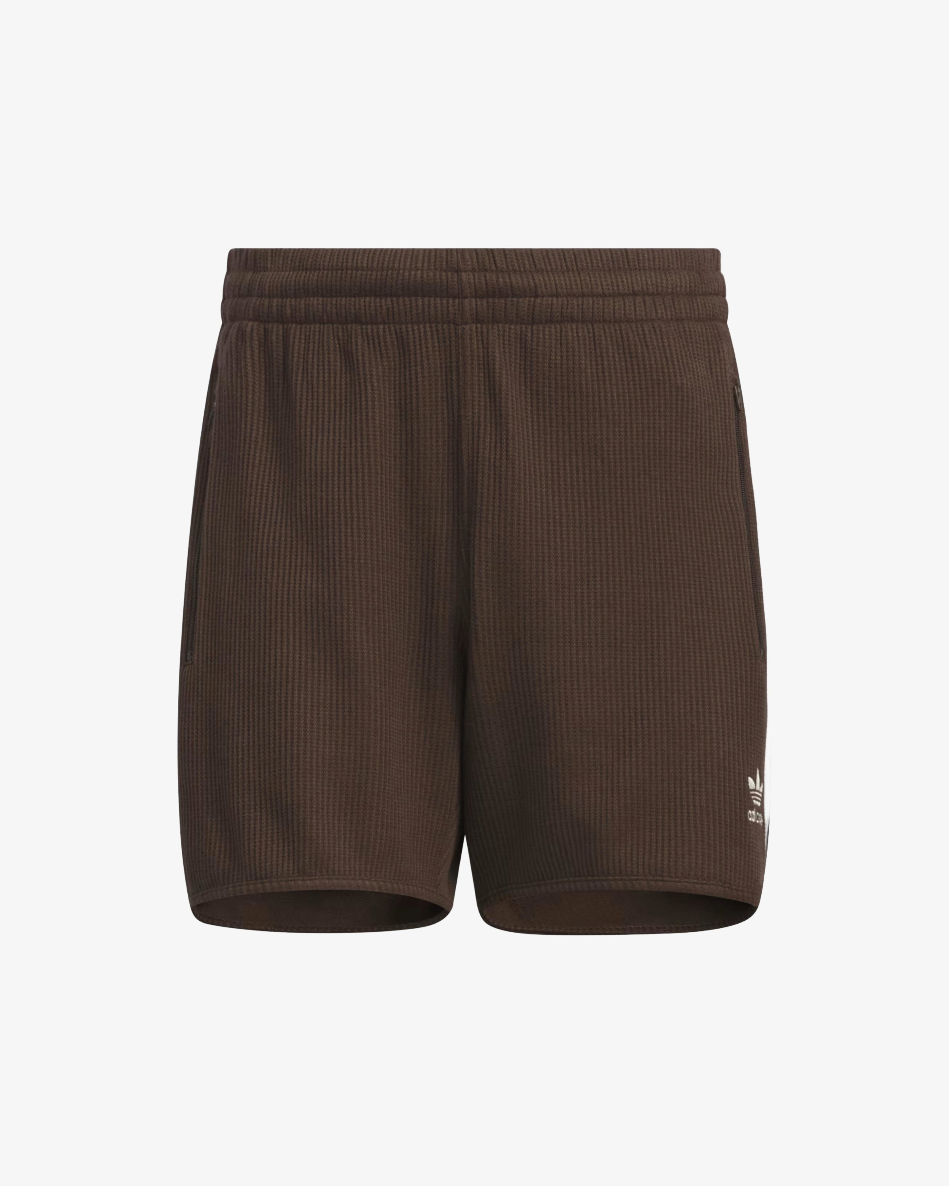 Adidas - Men's Waffle Shorts - (Brown) by ADIDAS