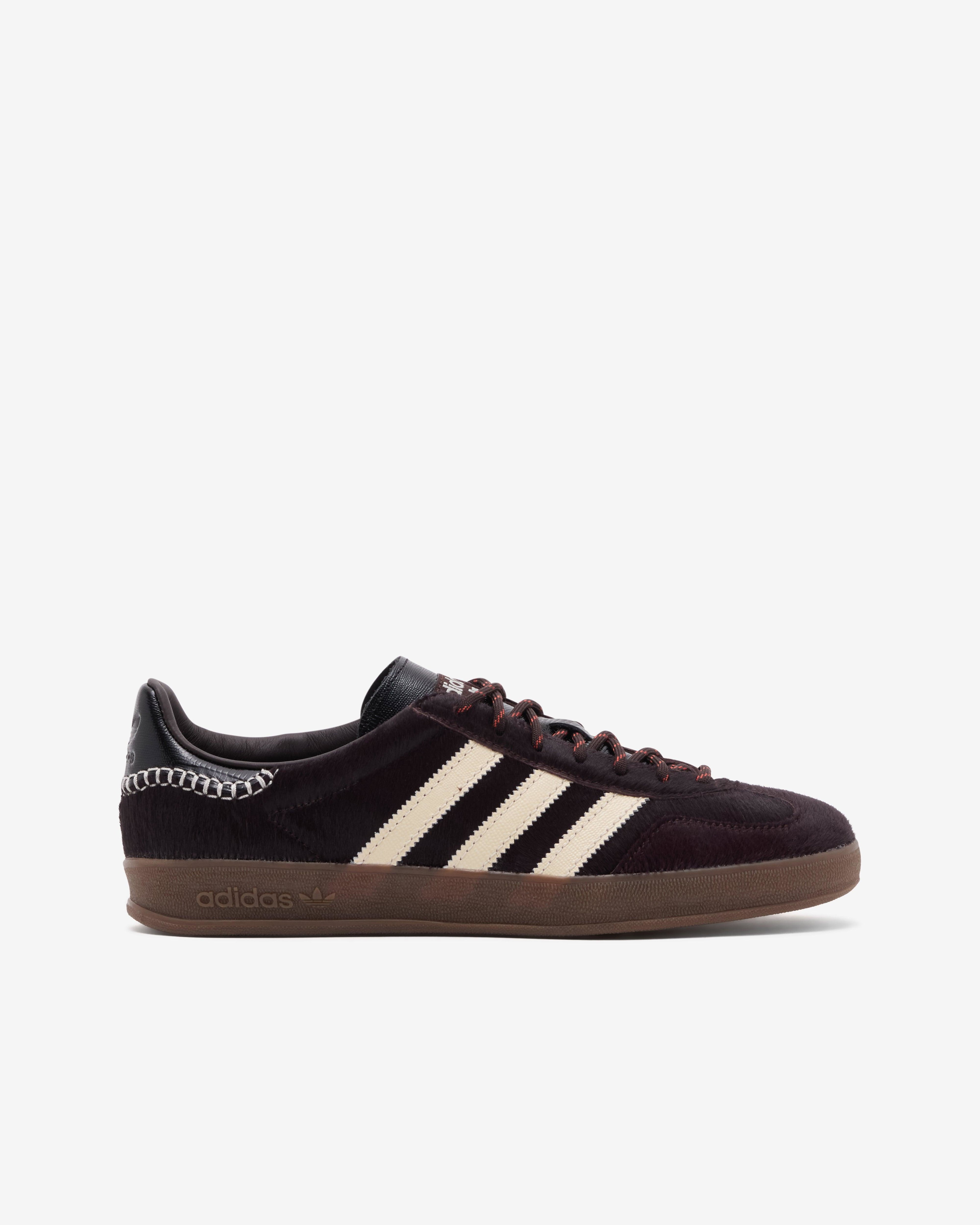 Adidas - Men's Wales Bonner Gazelle Pony - (Aurora Coffee/Wonder White) by ADIDAS