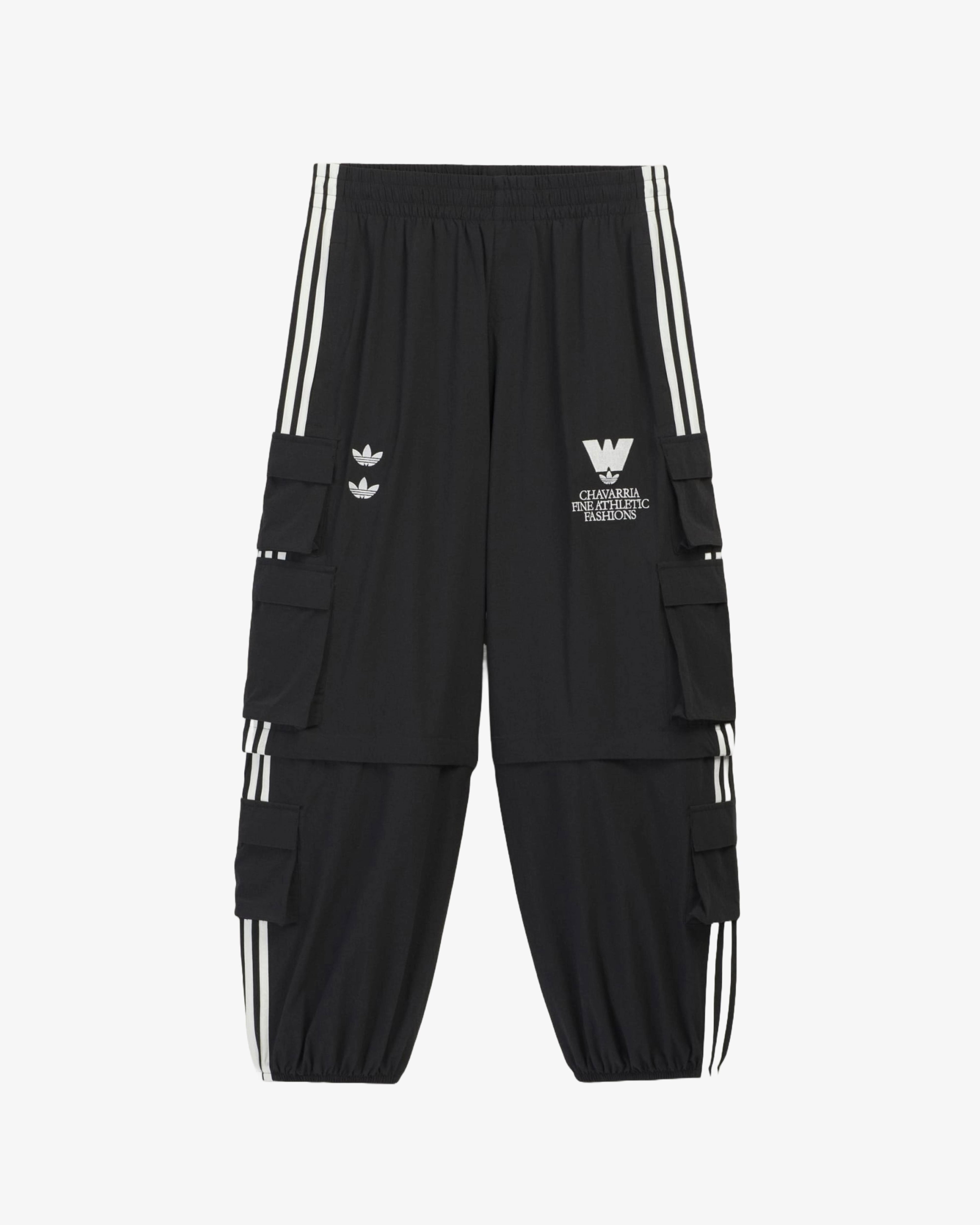 Adidas - Men's Willy Chavarria Cargo Zip Pant - (Black) by ADIDAS