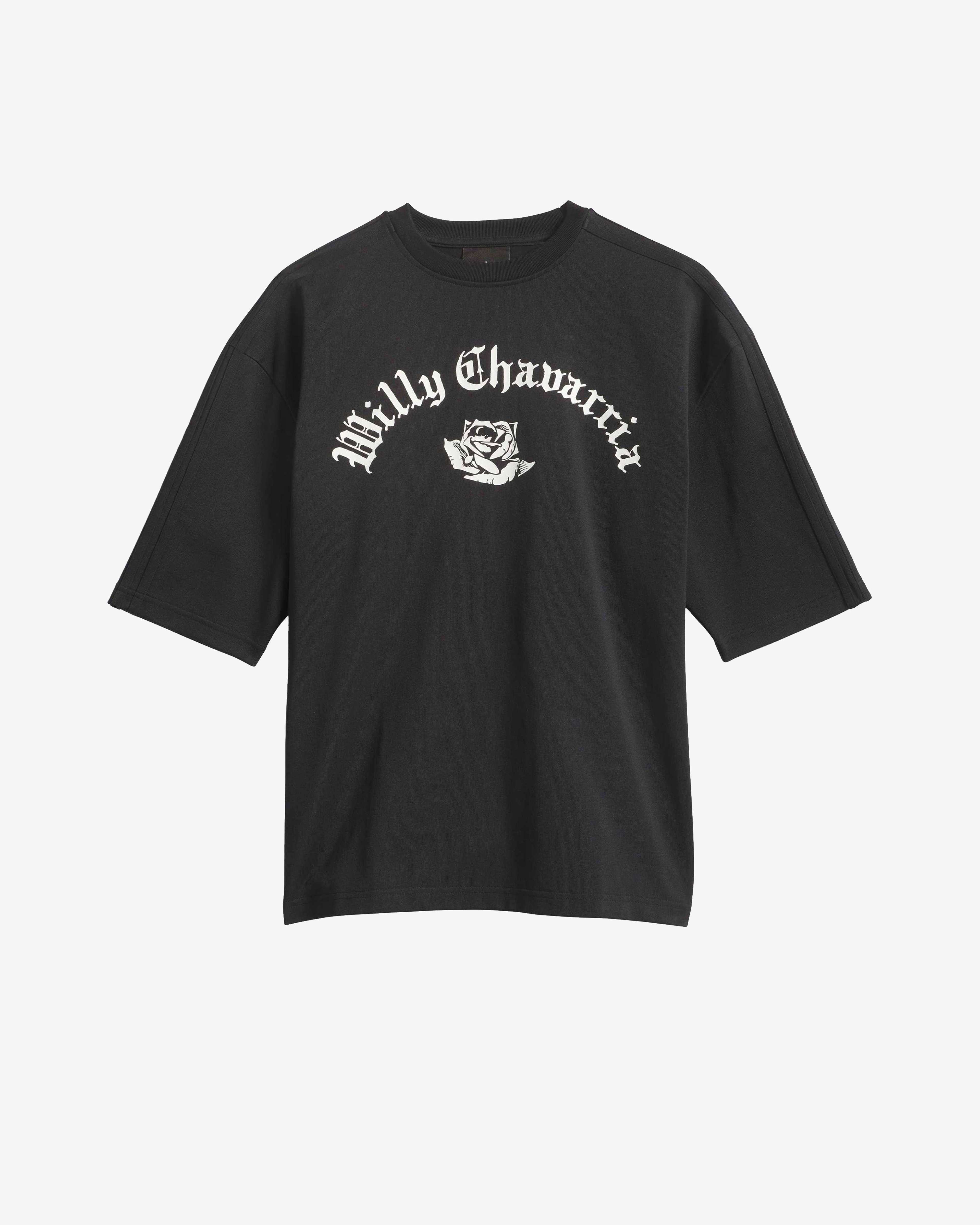 Adidas - Men's Willy Chavarria Logo Short Sleeve Tee - (Black) by ADIDAS