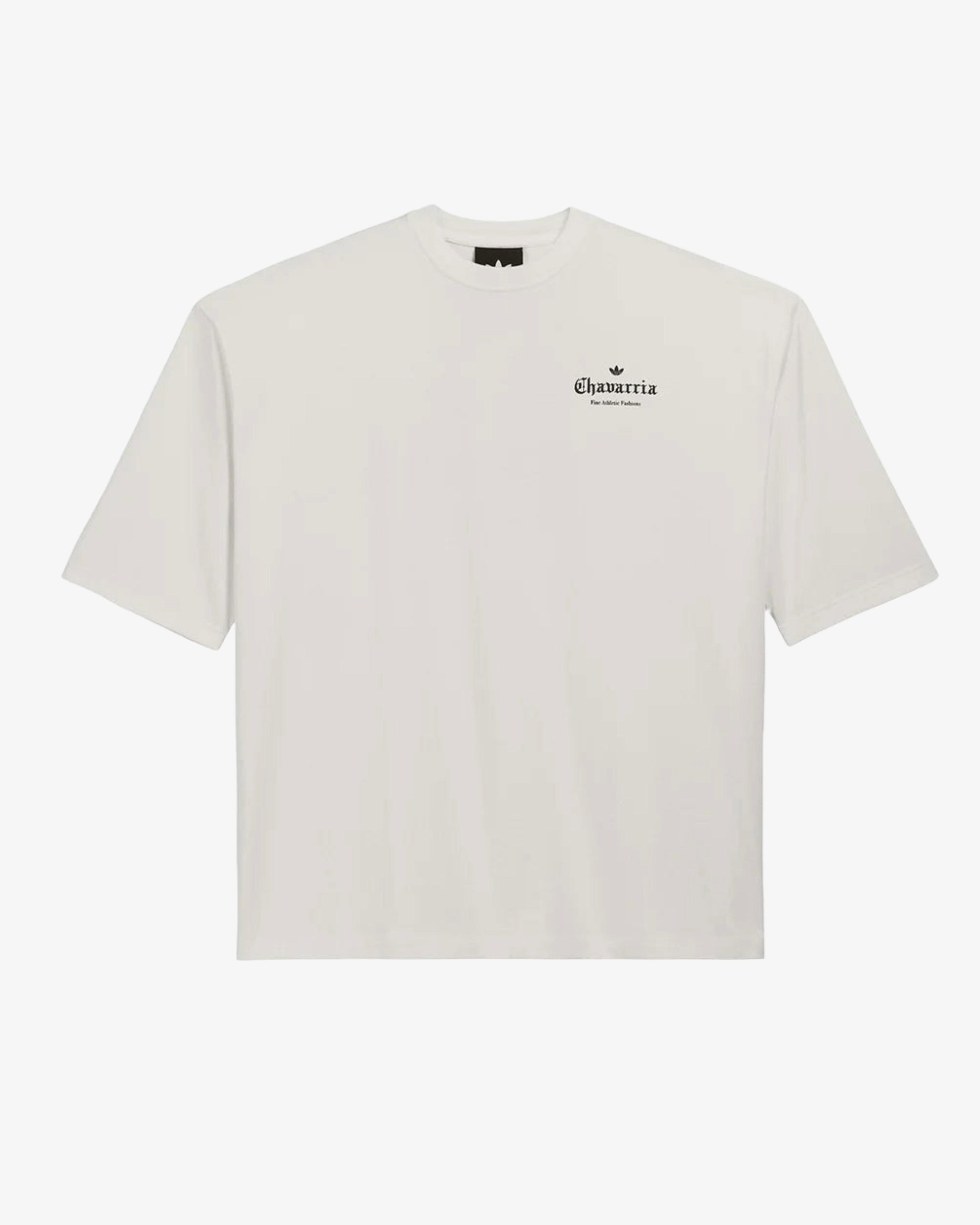 Adidas - Men's Willy Chavarria Logo Short Sleeve Tee - (Off-White) by ADIDAS