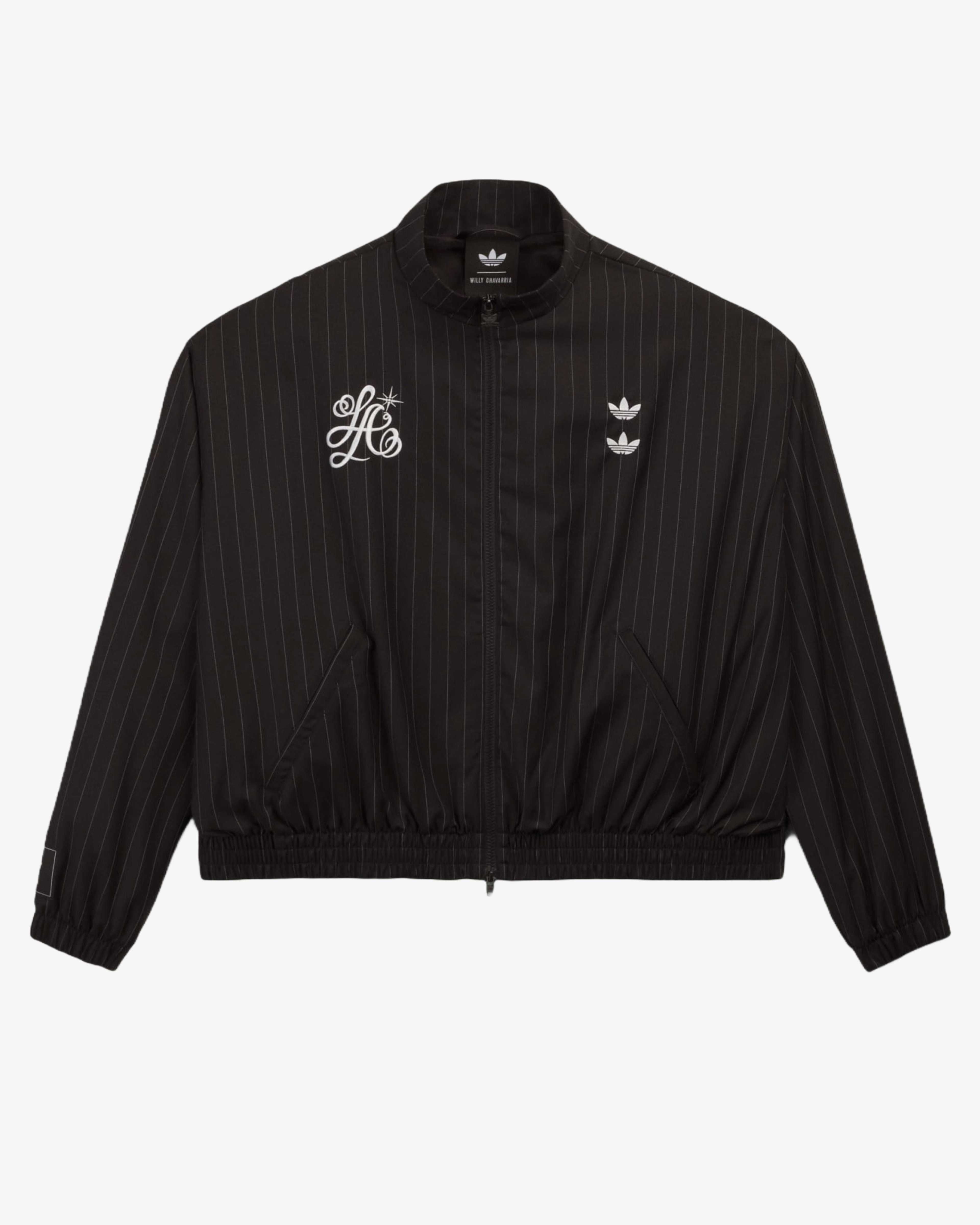 Adidas - Men's Willy Chavarria Pinstripe Jacket - (Black) by ADIDAS