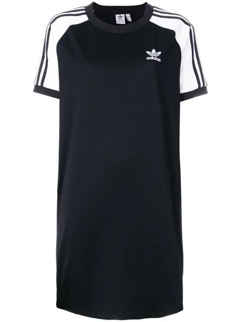 Adidas Originals Adicolour 3-Stripe raglan dress by ADIDAS