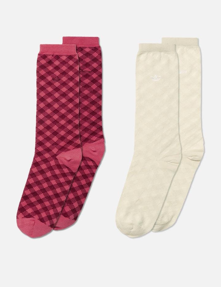 Adidas Originals X Wales Bonner Check Sock by ADIDAS