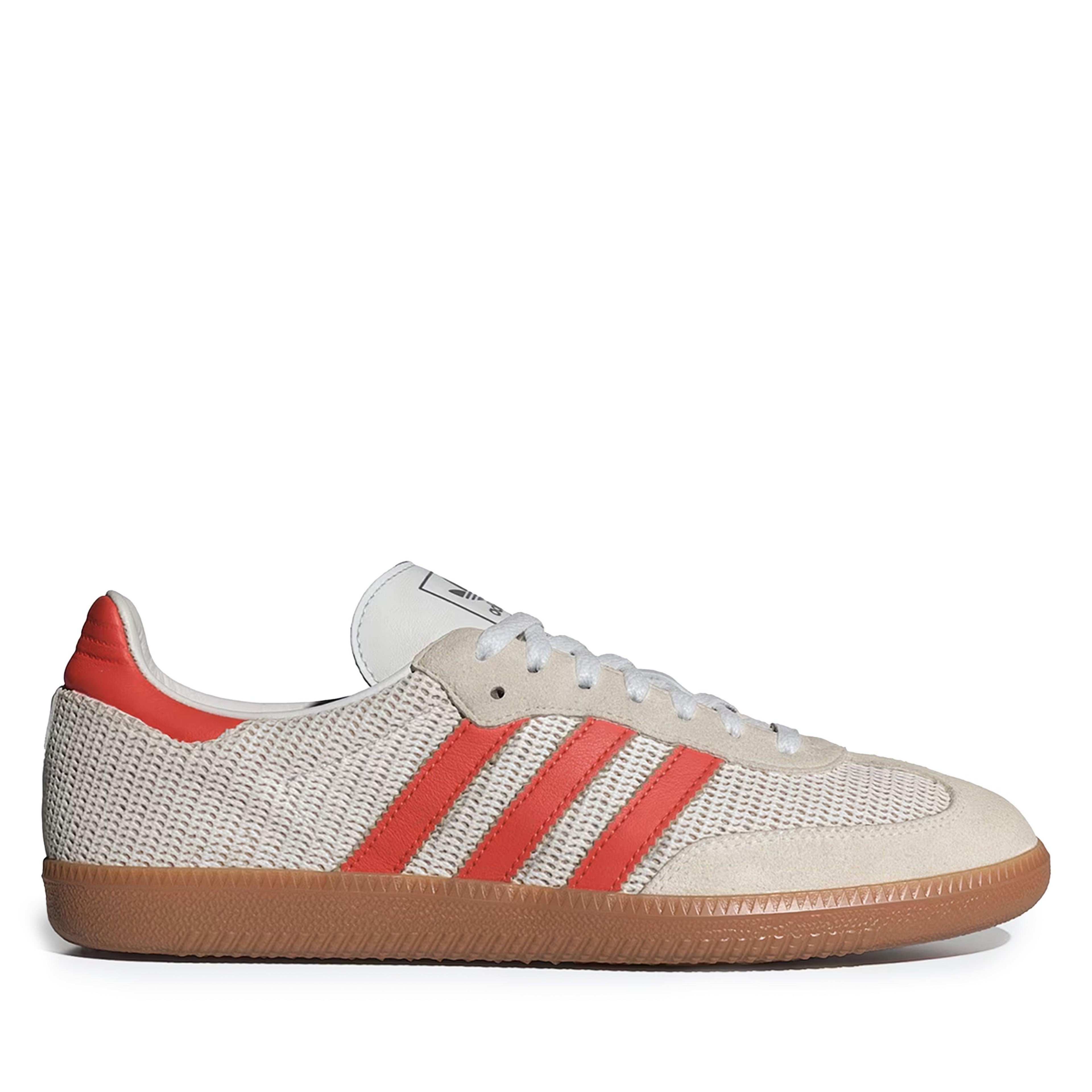 Adidas - Samba OG Sneakers - (White/Red) by ADIDAS