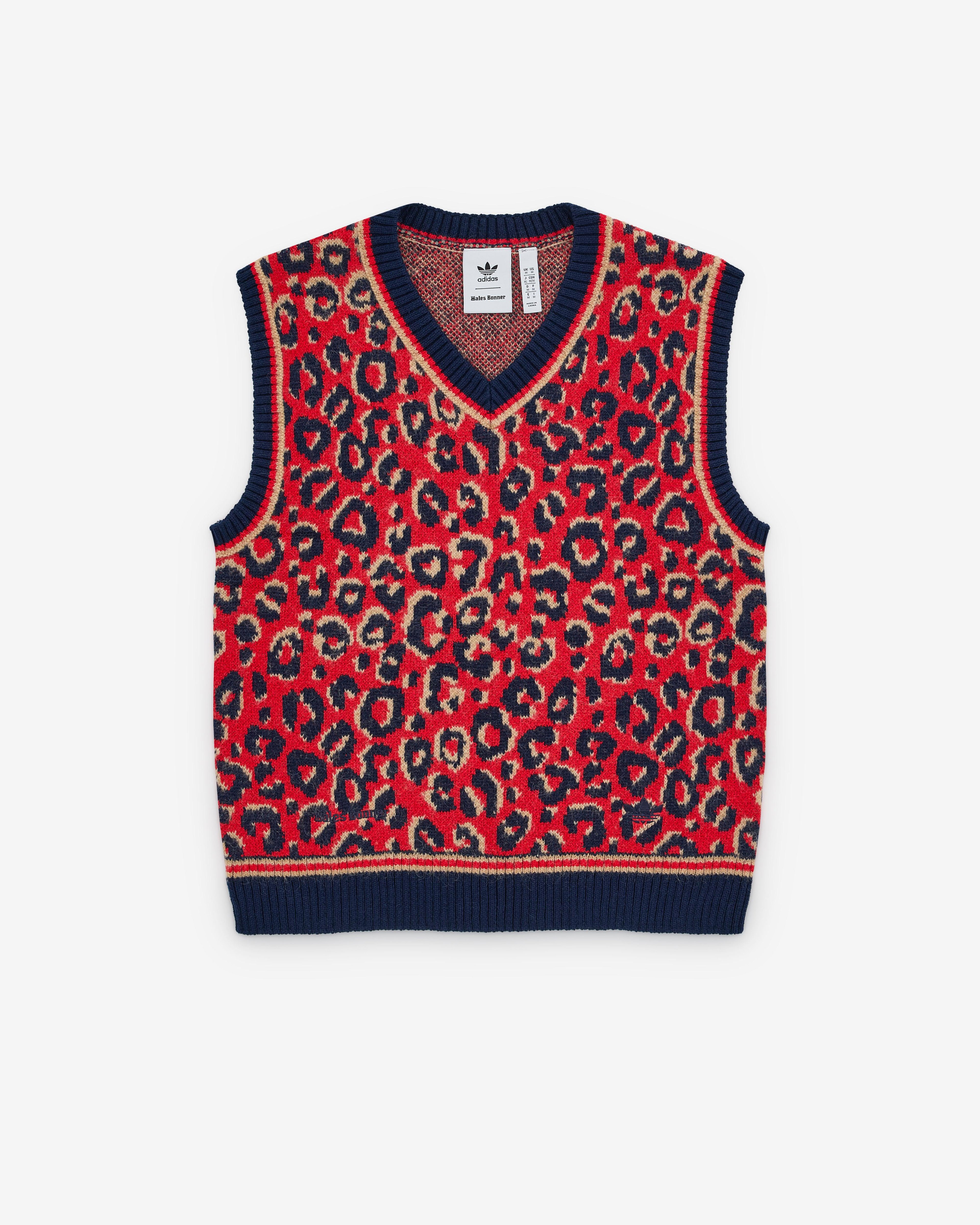 Adidas - Wales Bonner Knit Vest - (Navy/Red) by ADIDAS
