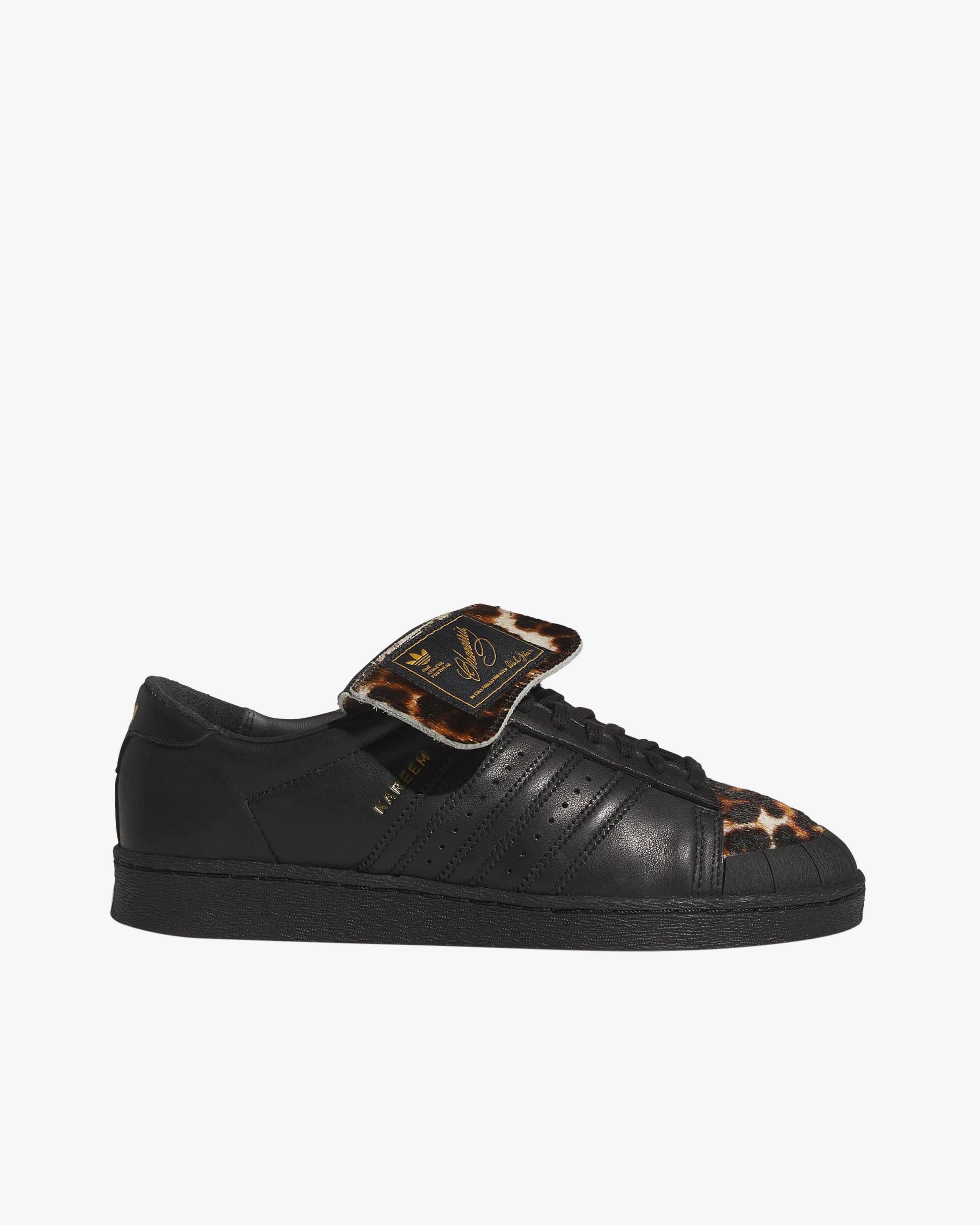 Adidas - Willy Chavarria Men's Jabbar Low Sneakers - (Black/Animal Print) by ADIDAS