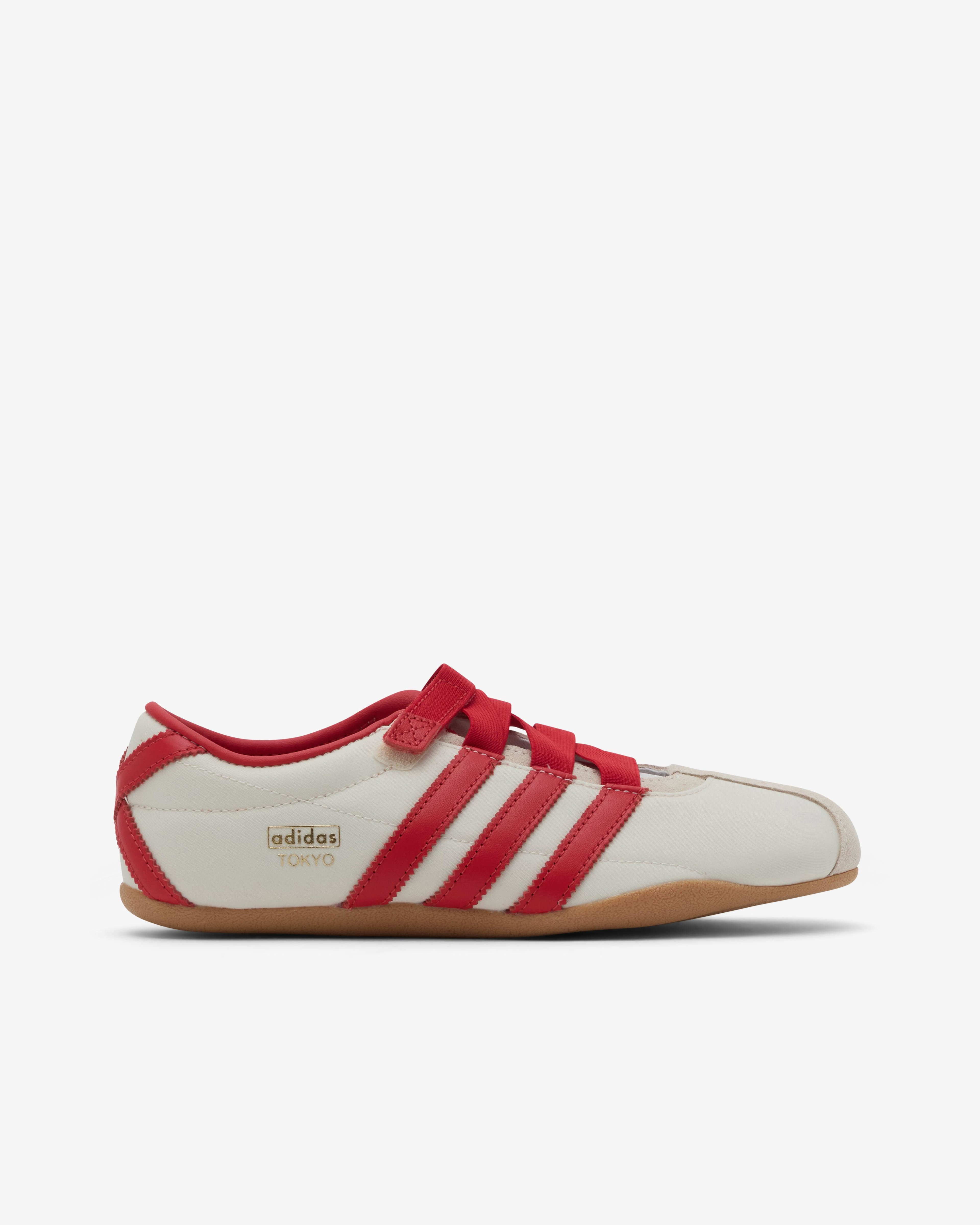 Adidas - Women's Tokyo Mary-Jane - (Cream White/Red) by ADIDAS