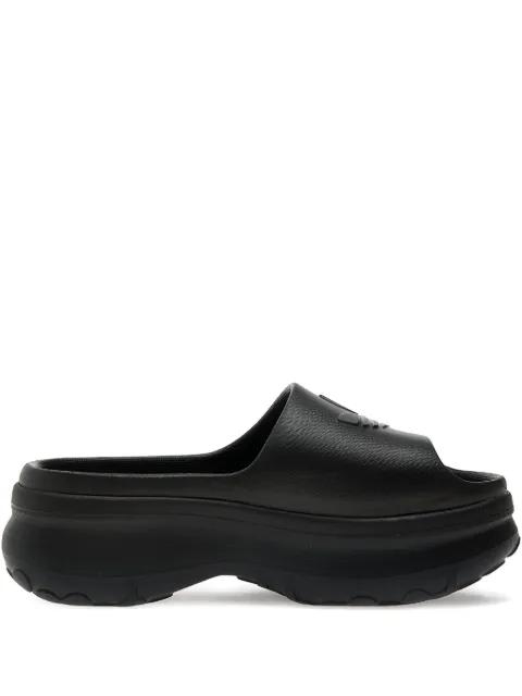 Adifom Stan logo-embossed platform slides by ADIDAS