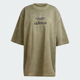 Adilenium Season Washed Oversized Trefoil Tee (Gender Neutral