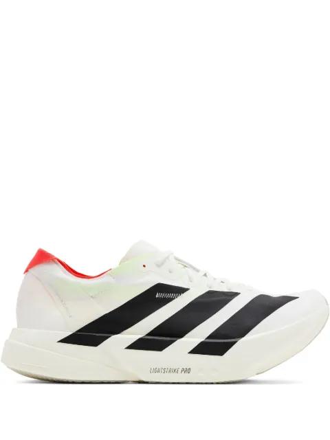 Adizero Adios Pro 4 "White/Black/Red" sneakers by ADIDAS