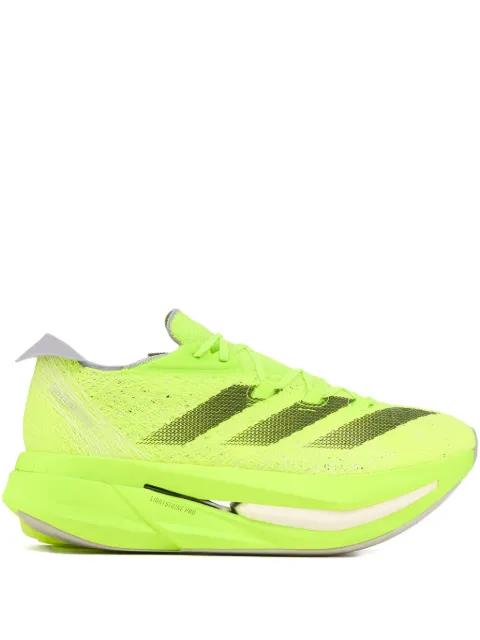 Adizero Prime X 2 Strung "Lucid Lemon/White" sneakers by ADIDAS
