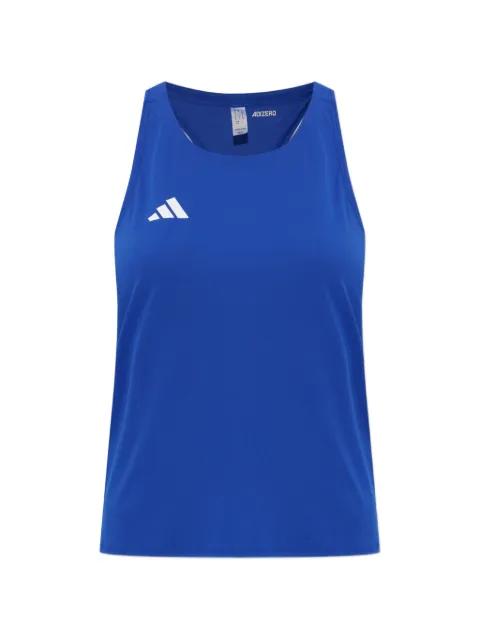 Adizero logo-print tank top by ADIDAS