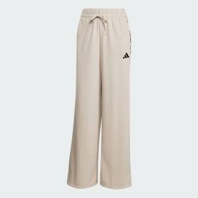 Animal Print 3-Stripes Open Hem Pants by ADIDAS