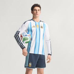 Argentina 26 Home Authentic Long Sleeve Jersey by ADIDAS