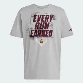 Arizona State Sun Devils Every Run Earned Graphic T-Shirt by ADIDAS