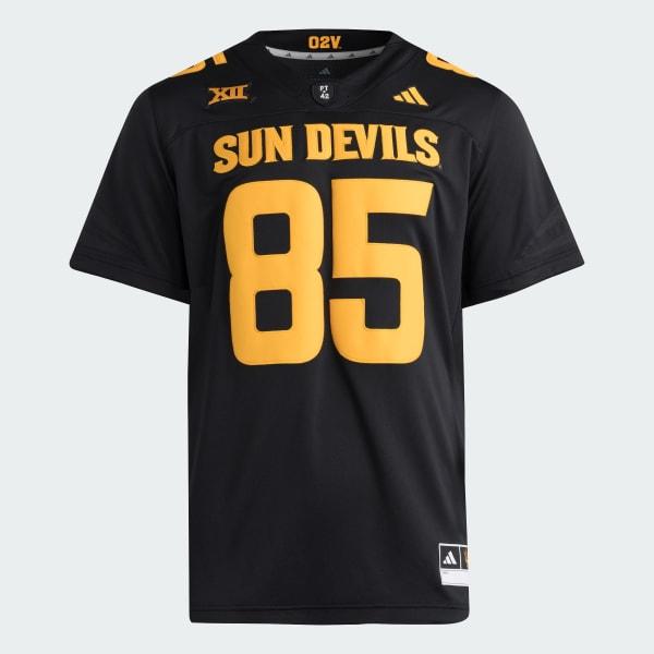 Arizona State Sun Devils Premier Black Alternate Football Jersey by ADIDAS
