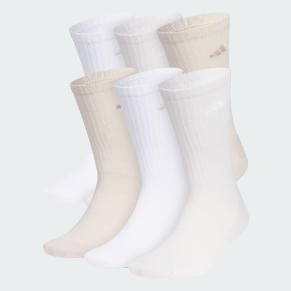 Athletic Cushioned Crew Socks 6 Pairs by ADIDAS
