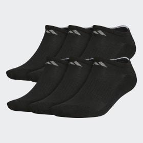 Athletic Cushioned No-Show Socks 6 Pairs by ADIDAS