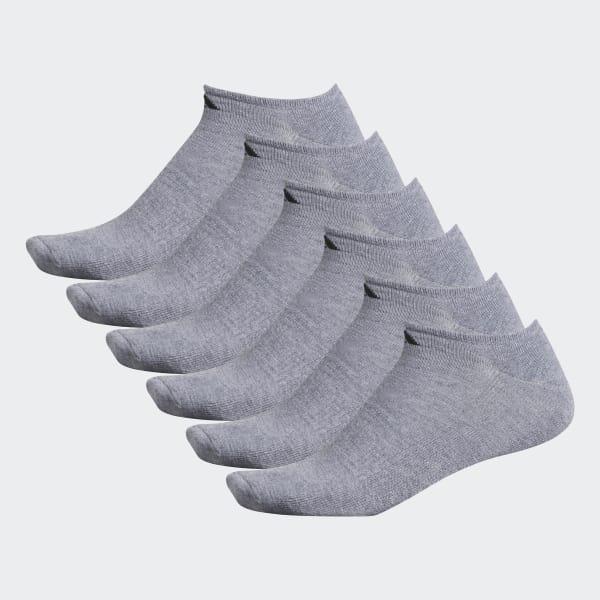 Athletic Cushioned No-Show Socks 6 Pairs XL by ADIDAS