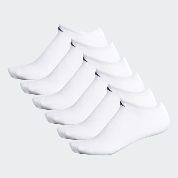Athletic Cushioned No-Show Socks 6 Pairs XL by ADIDAS