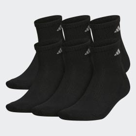 Athletic Cushioned Quarter Socks 6 Pairs by ADIDAS