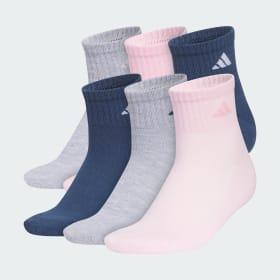 Athletic Quarter Socks 6 Pairs by ADIDAS