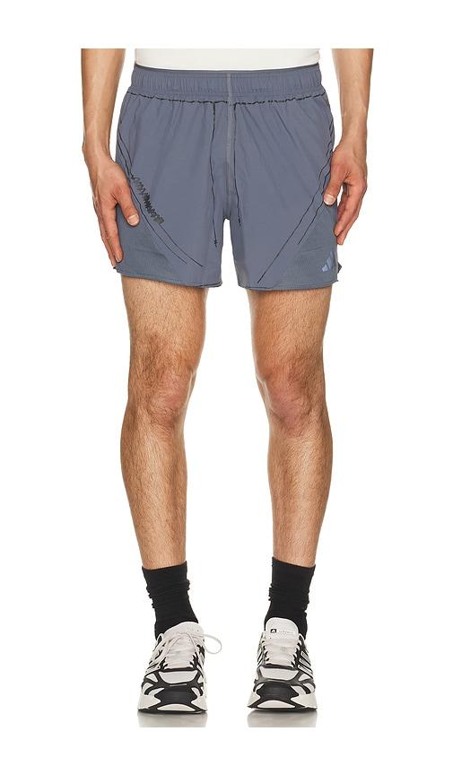 adidas by Song for the Mute Running Shorts in Slate by ADIDAS BY SONG FOR THE MUTE
