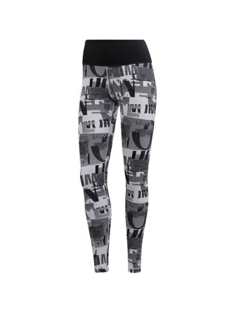 Believe This Iterations printed leggings by ADIDAS
