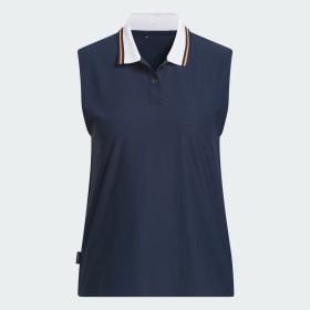 Beyond The Course Twistknit Sleeveless Polo Shirt by ADIDAS