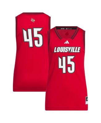 Big Boys and Girls 45 Red Louisville Cardinals Replica Swingman Jersey by ADIDAS