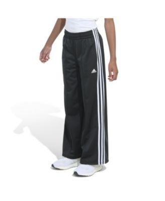 Big Girls Elastic Waistband Wide Leg Tricot Pant by ADIDAS