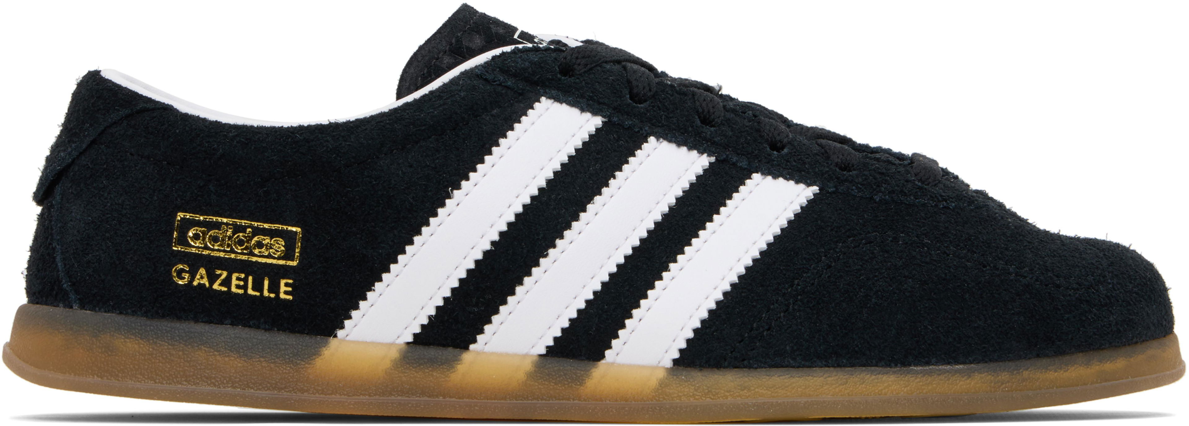 Black Gazelle Lo Pro Sneakers by ADIDAS