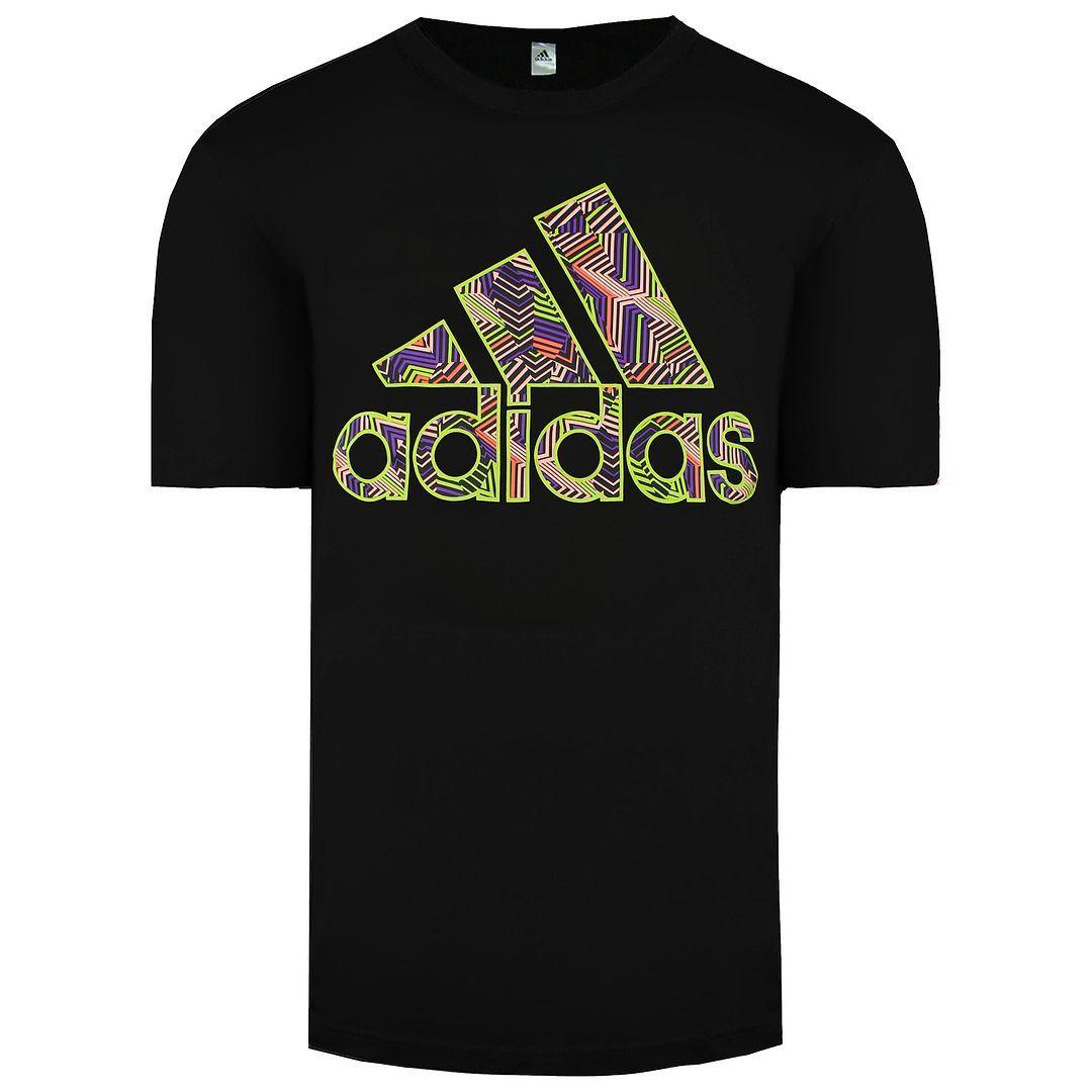 Black Short Sleeve T-Shirt by ADIDAS