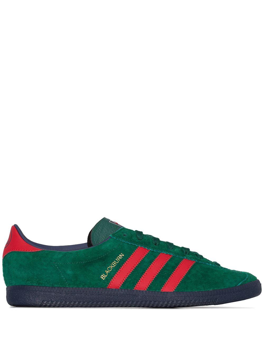Blackburn SPZL "Collegiate Green/Scarlet" sneakers by ADIDAS