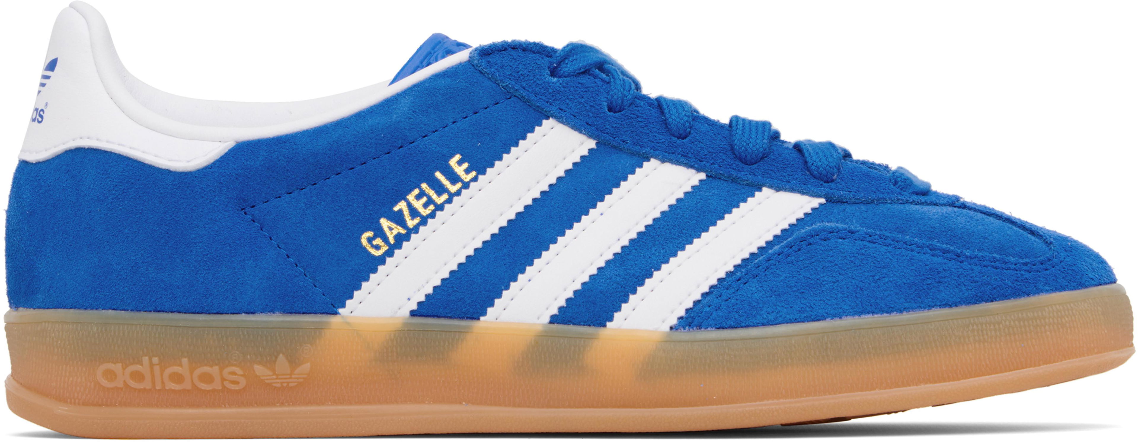 Blue Gazelle Indoor Sneakers by ADIDAS