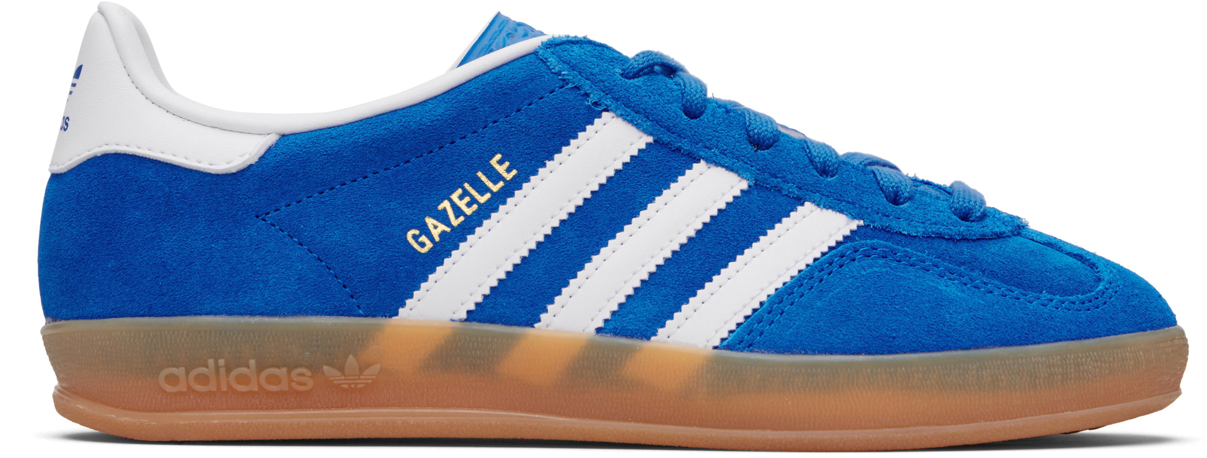 Blue Gazelle Indoor Sneakers by ADIDAS