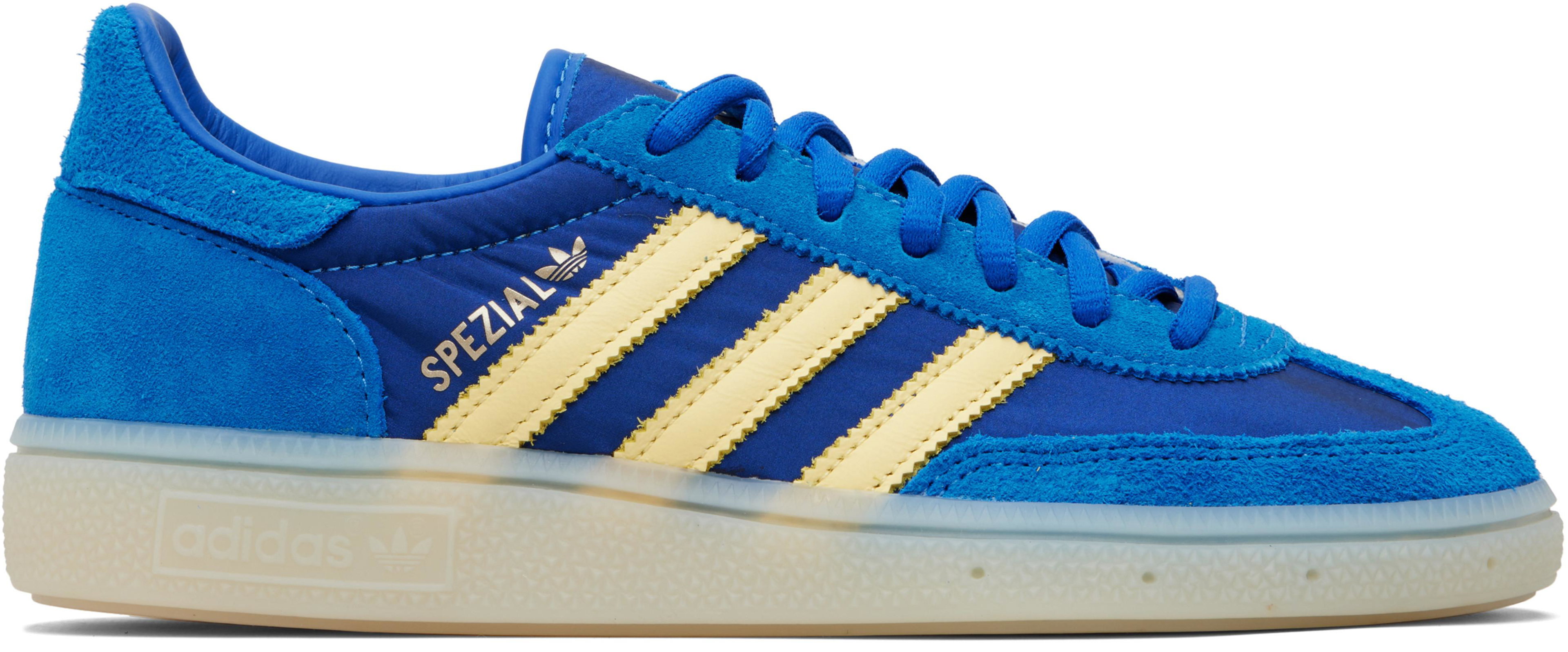 Blue Handball Spezial Sneakers by ADIDAS