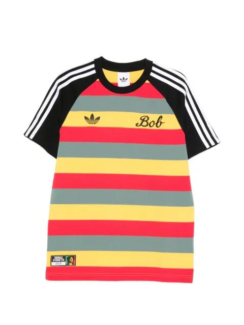 Bob Marley Originals striped T-shirt by ADIDAS