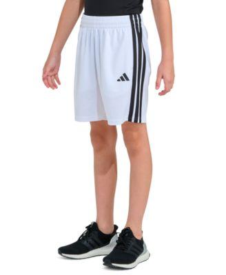 Boys' 8-18 Elastic Waistband Drawcord Shorts by ADIDAS