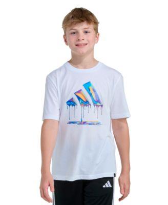 Boys' 8-20 Short-Sleeve Chrome Dip Logo T-Shirt by ADIDAS