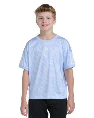 Boys' Short Sleeved Printed World Soccer Top - Big Kid by ADIDAS
