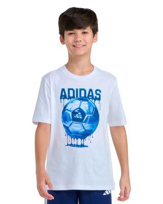 Boys' Short Sleeved Soccer Drip Tee - Little Kid by ADIDAS