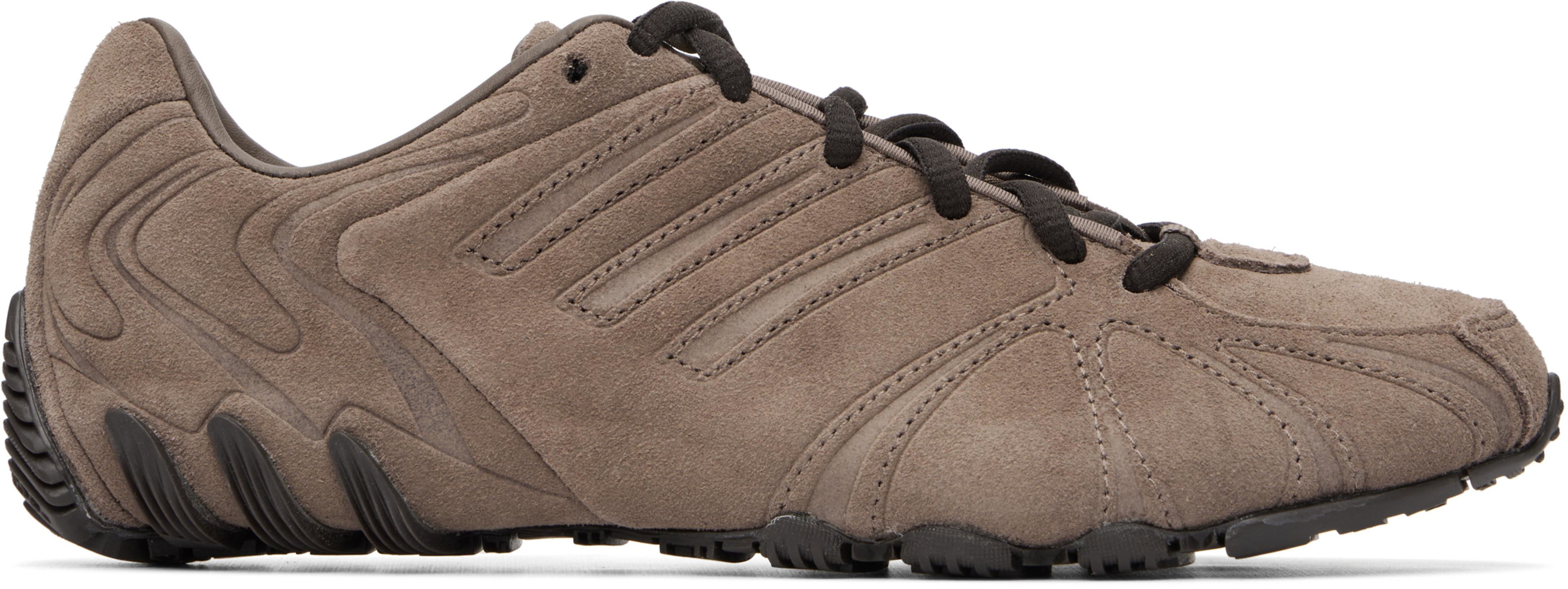 Brown Ghost Sprint Sneakers by ADIDAS