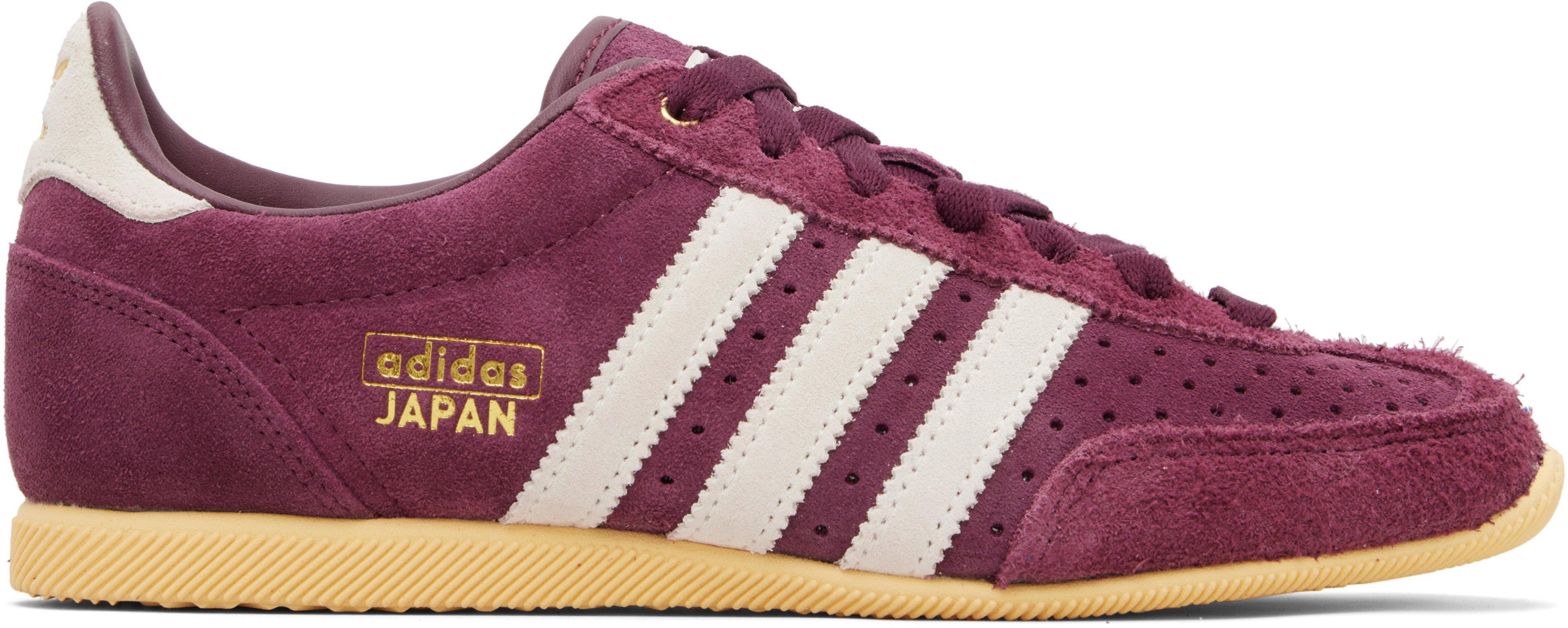 Burgundy Japan Sneakers by ADIDAS