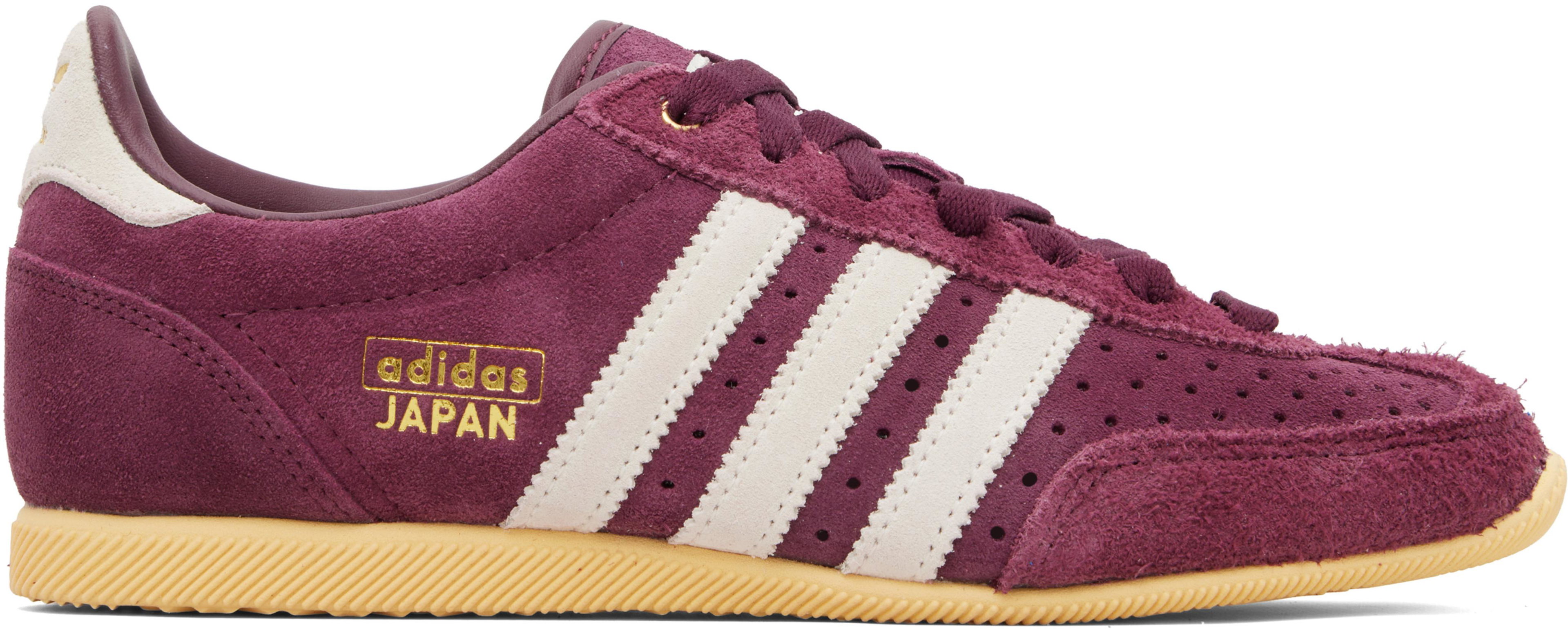 Burgundy Japan Sneakers by ADIDAS