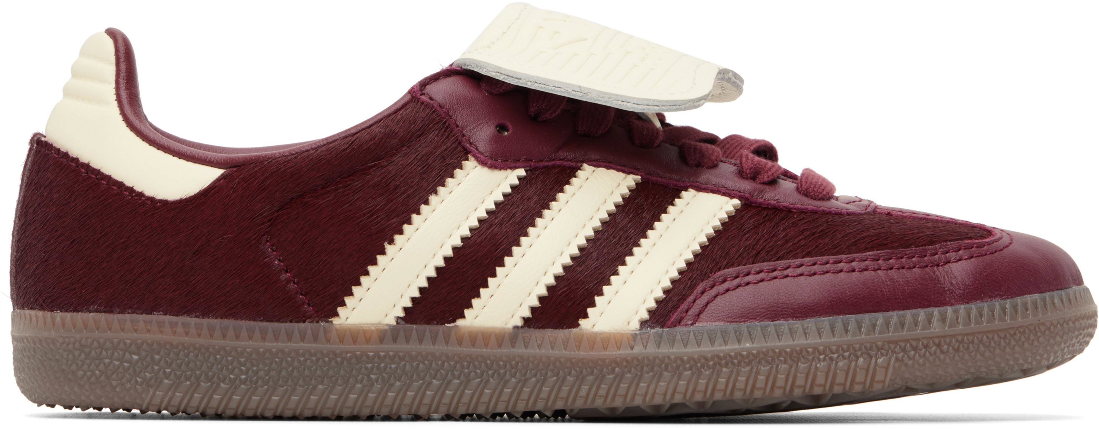 Burgundy Samba LT Sneakers by ADIDAS