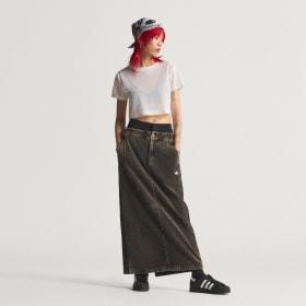 CORDUROY MAXI SKIRT by ADIDAS
